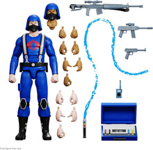 Load image into Gallery viewer, Super7 ULTIMATES! G.I. Joe Cobra Trooper - 7" G.I. Joe Action Figure with Accessories Classic Cartoon Collectibles and Retro Toys