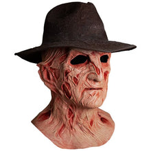 Load image into Gallery viewer, Trick Or Treat Studios A Nightmare On Elm Street 4 Freddy Krueger Mask with Hat Multicolor