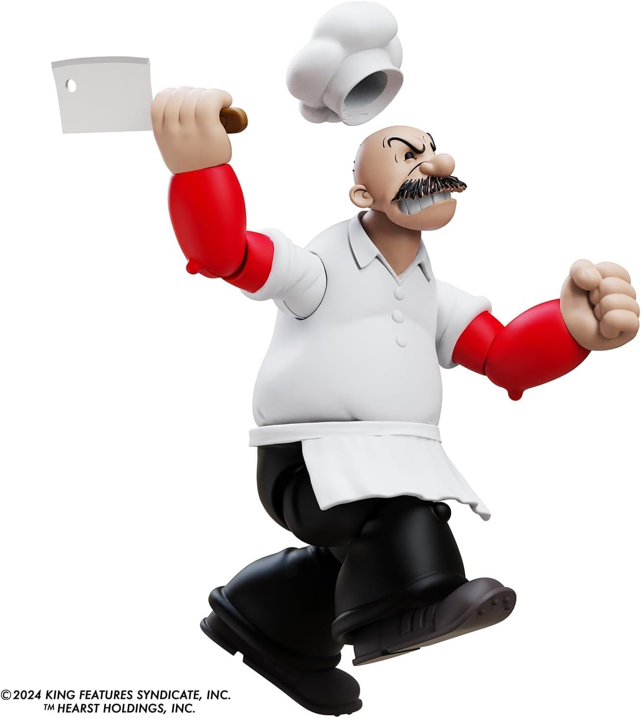 Boss Fight Studio Popeye Classics Rough-House Action Figure – Highly Articulated Collectible and Customizable Figurine with Various Character Accessories and Alternate Parts – 1:12 Scale
