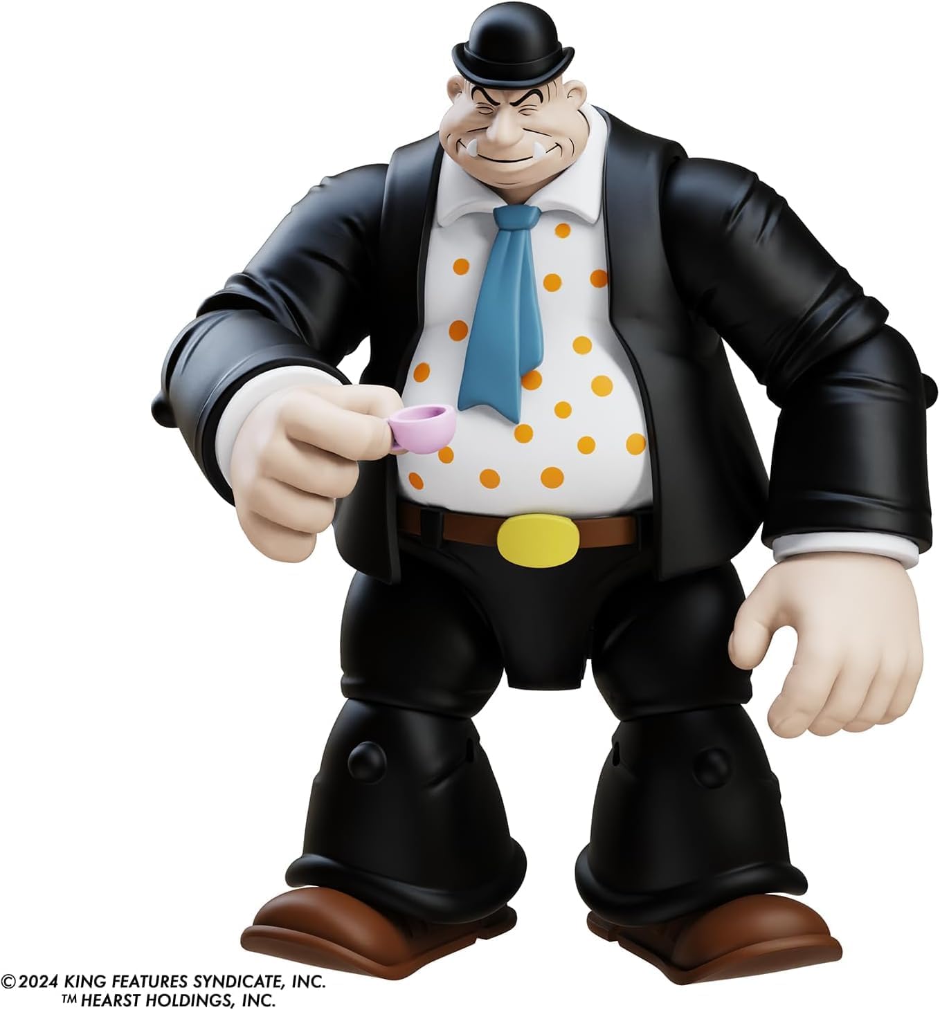 Boss Fight Studio Popeye Classics Toar Action Figure – Highly Articulated Collectible and Customizable Figurine with Accessories Including Tea Cup and Two Pairs of Alternate Hands – 1:12 Scale