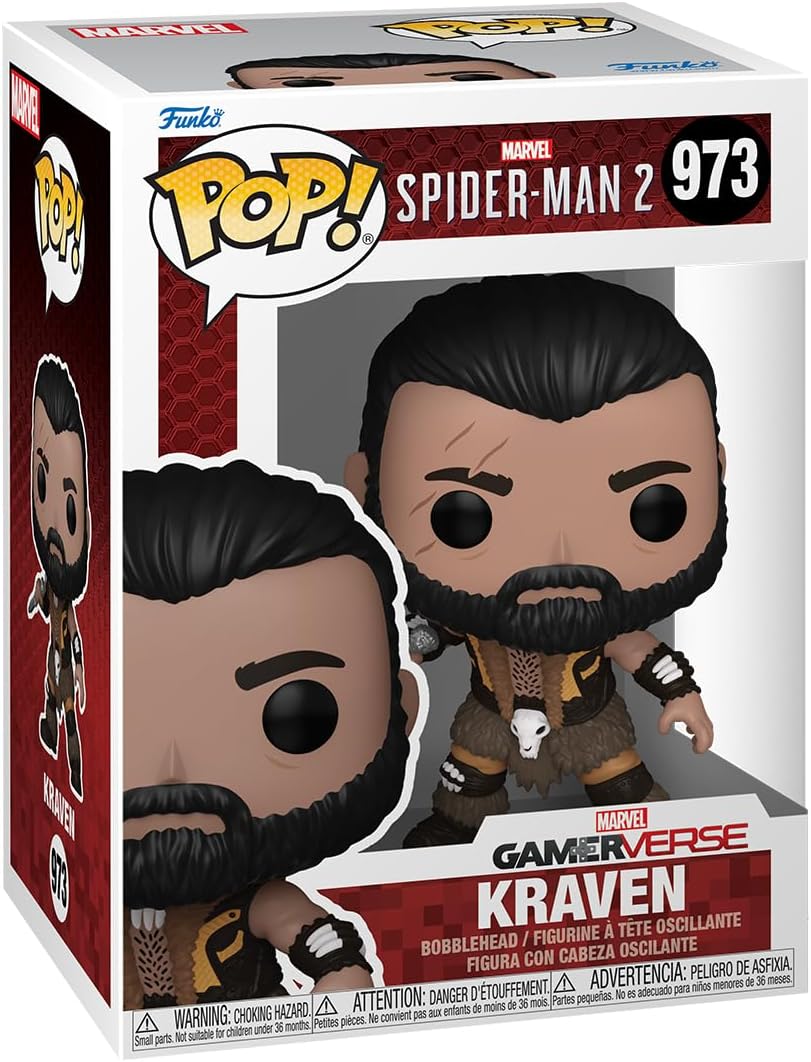 Funko POP! Games: Spider-Man 2- Kraven - Spider-man - Collectable Vinyl Figure - Gift Idea - Official Merchandise - for Kids & Adults - Video Games Fans - Model Figure for Collectors and Display