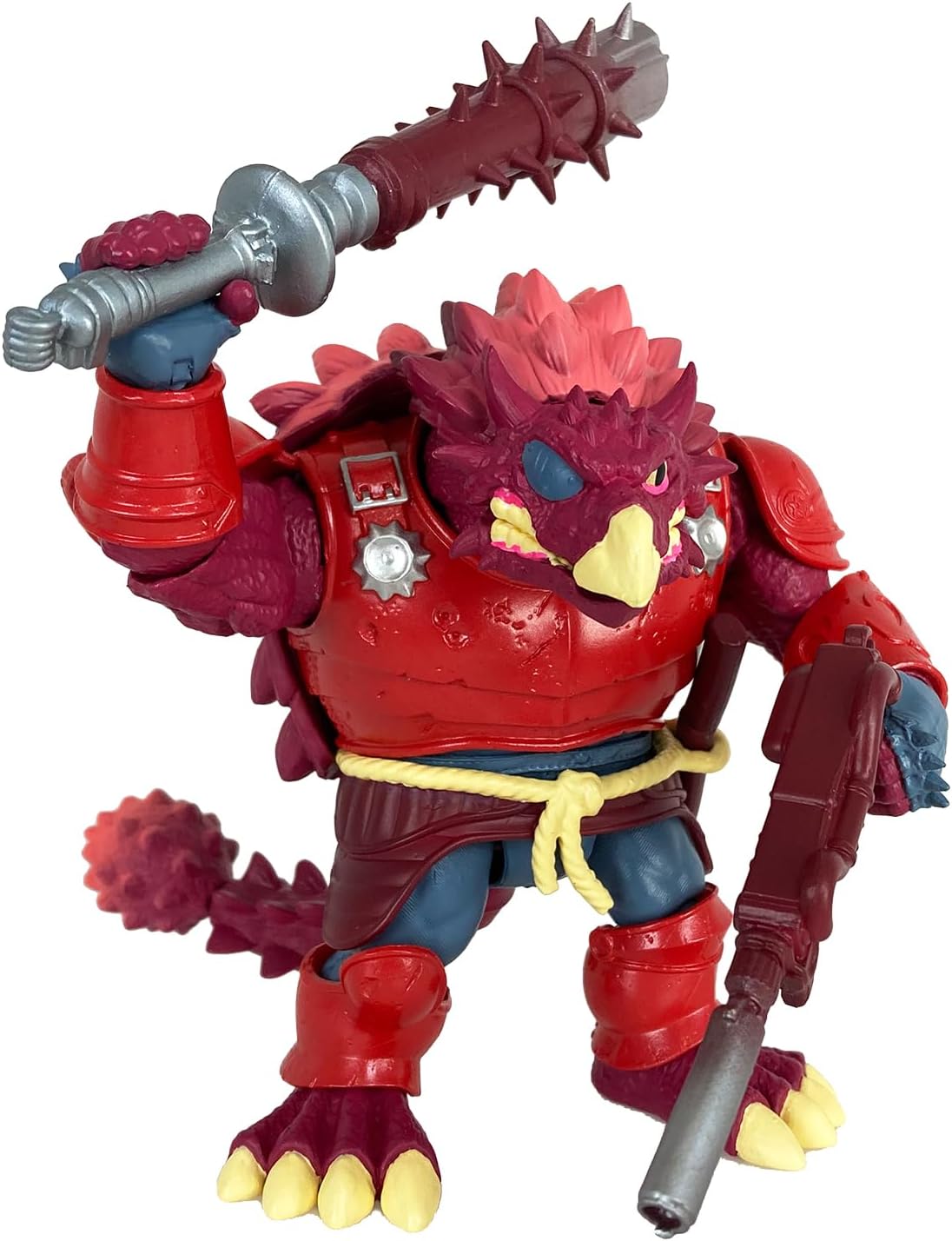 Boss Fight Studio Saurozoic Warrior Staze Akiden Futuristic, Armored Dinosaur Hero – Highly Articulated, Posable Collectible Action Figure with Full Range of Accessories – 6 Inch Scale 1:12, Ages 8+