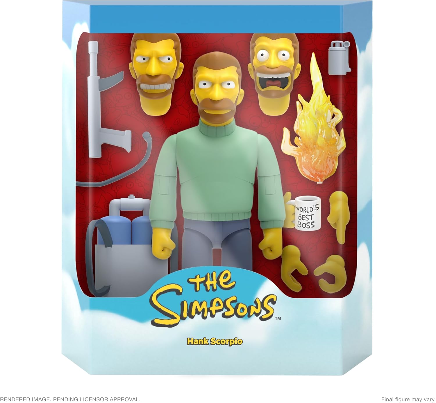 Super7 Ultimates The Simpsons Hank Scorpio - 7