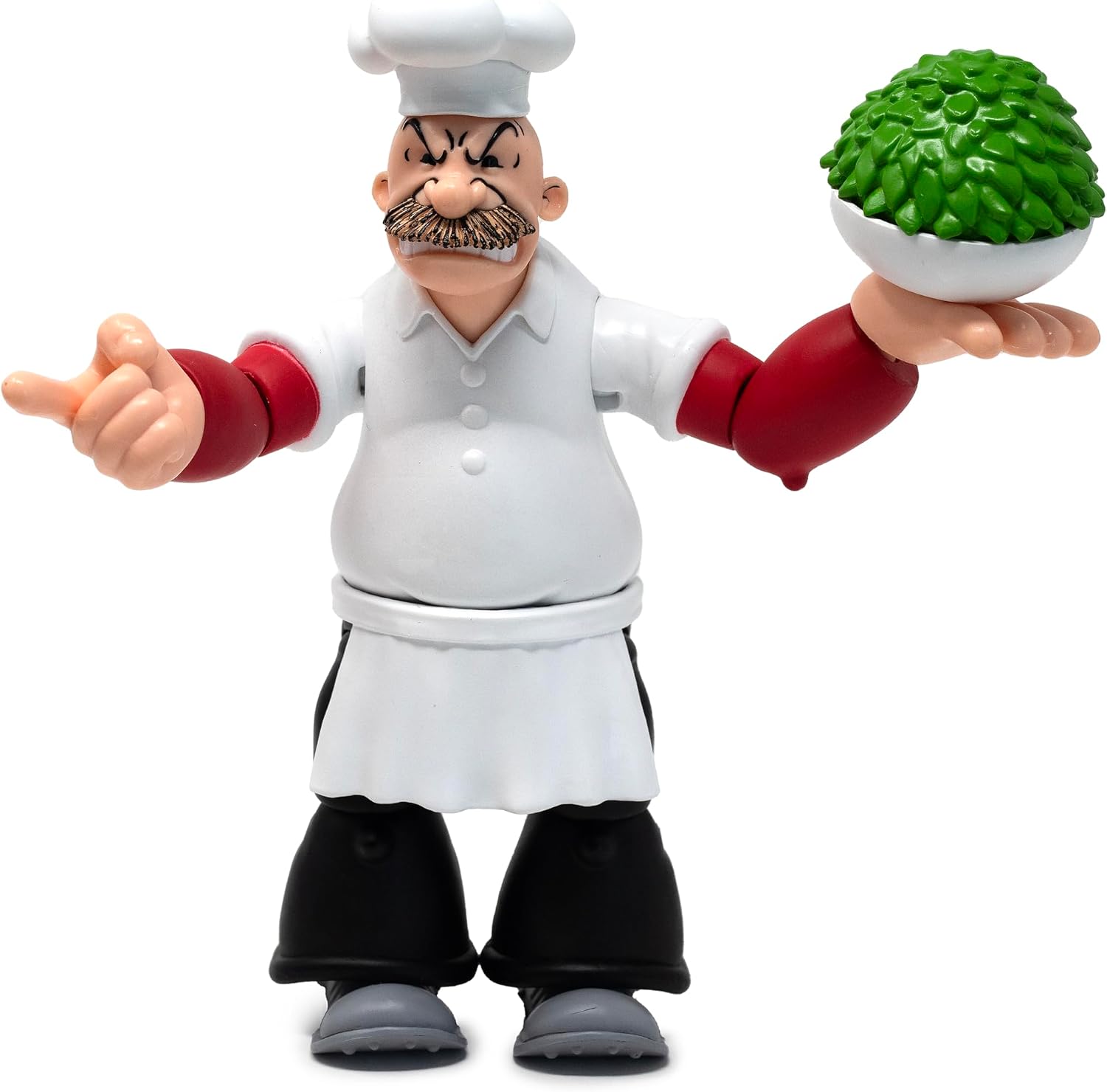 Boss Fight Studio Popeye Classics Rough-House Action Figure – Highly Articulated Collectible and Customizable Figurine with Various Character Accessories and Alternate Parts – 1:12 Scale