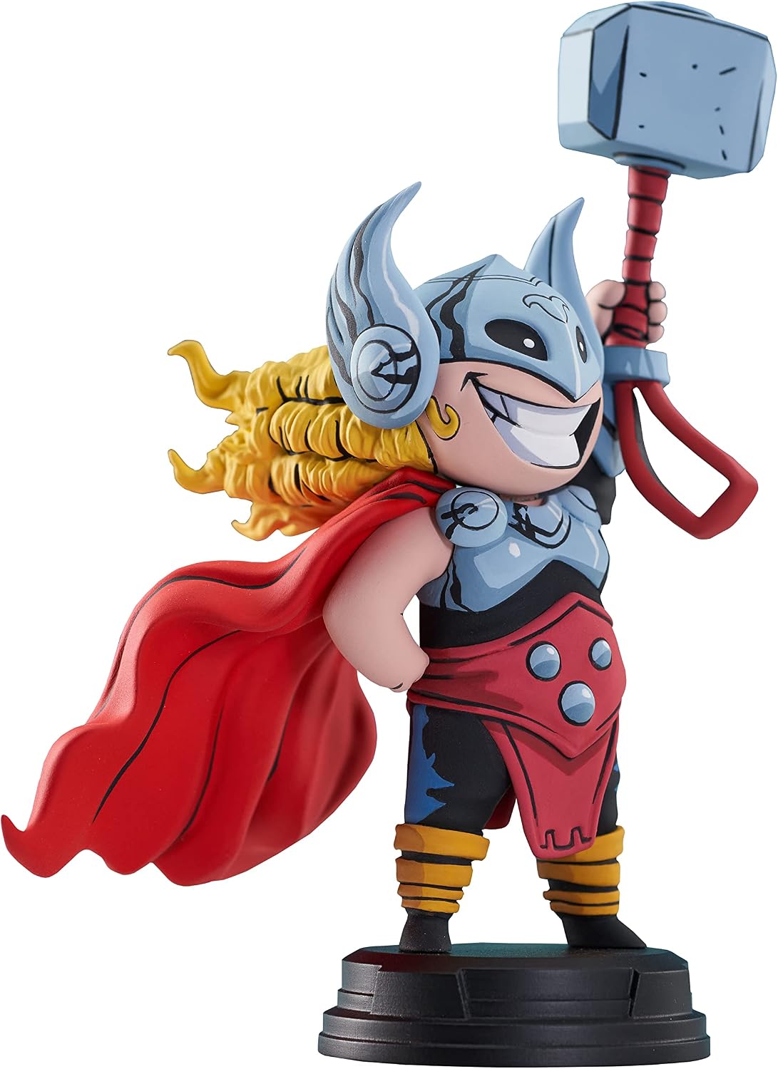 DIAMOND SELECT TOYS Marvel Animated Series: Mighty Thor Statue, Multicolor, 5 inches, (NOV212079)