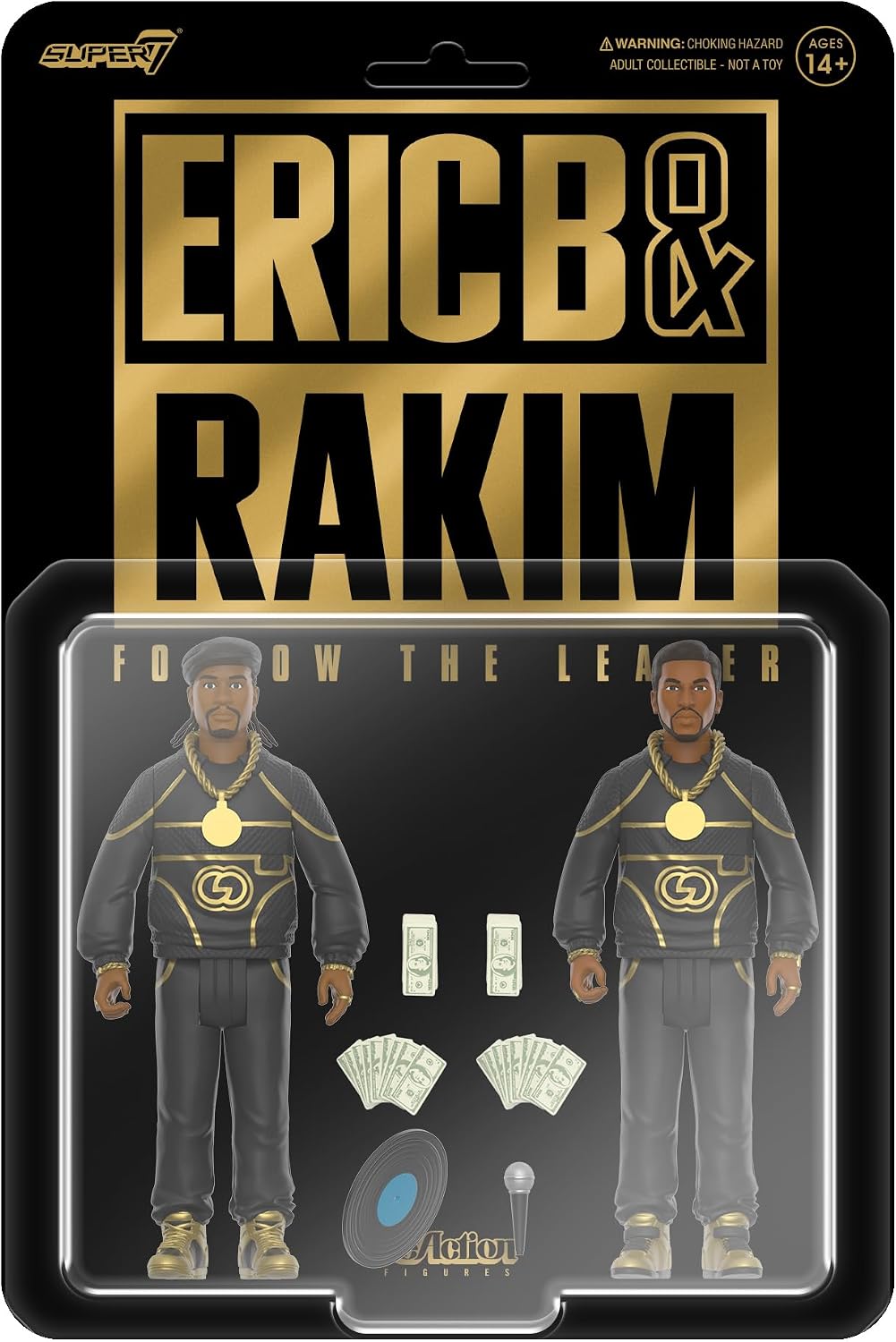 Super7 Eric B. & Rakim Follow the Leader - (2 Pack) 3.75