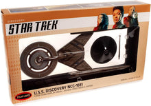 Load image into Gallery viewer, Polar Lights Star Trek Discovery U.S.S. Discovery Prebuilt Display Model 2T 1:2500 Scale Model Kit
