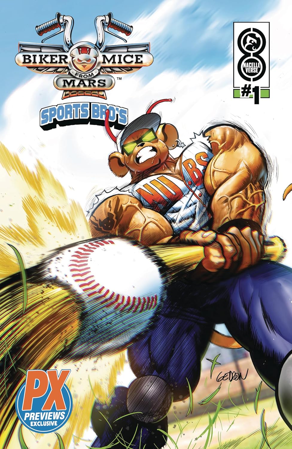 Biker Mice from Mars: The Sports Bro’s Throttle Previews Exclusive Action Figure