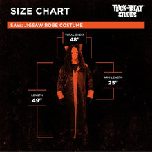 Load image into Gallery viewer, Trick or Treat Studios Men&#39;s Saw-Jigsaw Robe, Multi, One Size
