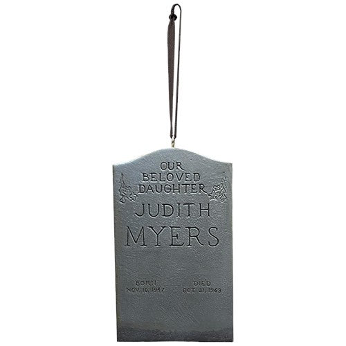 Christmas Ornaments - Holiday Horrors - Halloween (1978 Movie) - Judith Myers Tombstone Ornament