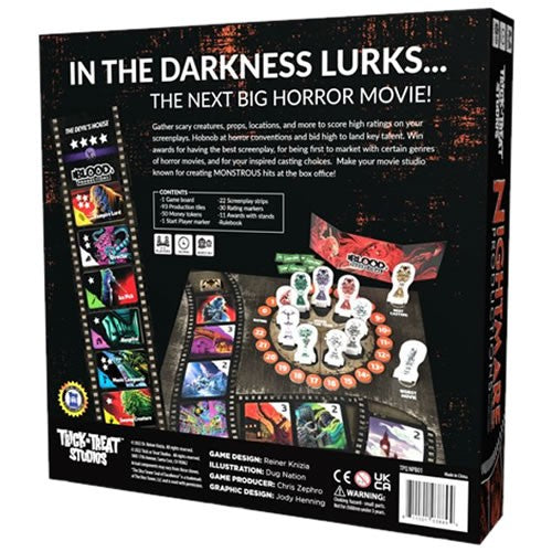 Nightmare Productions Board Game