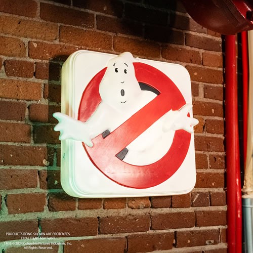 Trick or Treat Studios Ghostbusters No Ghost Light Up Plastic Sign 22