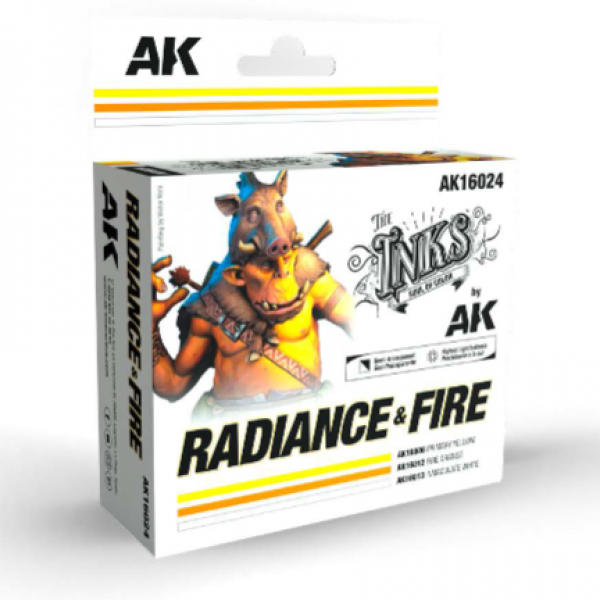 AK Interactive Ink Set - Radiance & Fire