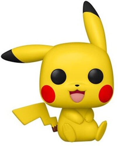 Funko Pop! Games: Pokemon - Pikachu (Sitting), 3.75 inches